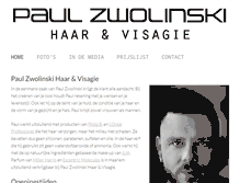 Tablet Screenshot of paulzwolinski.nl